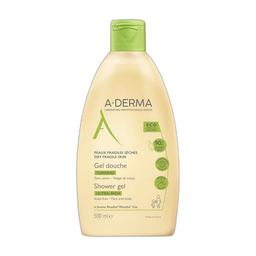 Image A-Derma - Les Indispensables - Gel douche surgras nourrissant 500 ml