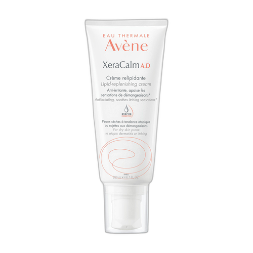 Image Avene Eau Thermale Avène - XeraCalm A.D - Crème relipidante - peaux très sèches sujettes à l'eczéma atopique et aux démangeaisons 200 ml