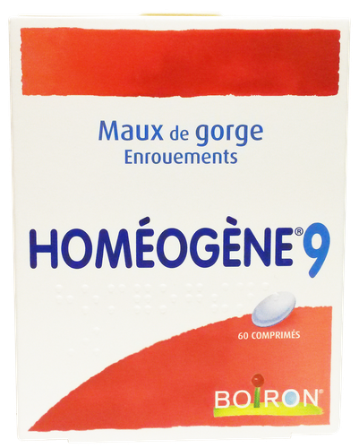 Image HOMEOGENE N°9 60 COMPRIMÉS