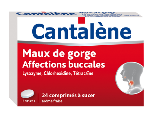 Image CANTALENE COMPRIMÉ À SUCER 24