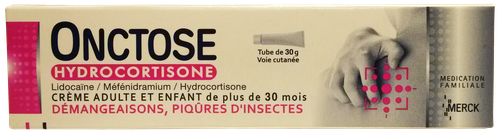 Image ONCTOSE HYDROCORTISONE CRÈME TUBE 30G