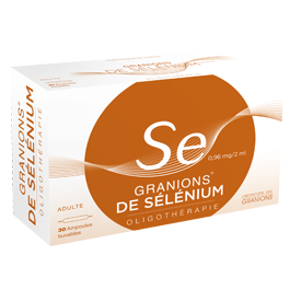 Image GRANIONS SELENIUM AMPOULE BUVABLE 2ML X30