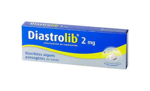 DIASTROLIB 2MG LYOPHILISAT ORAL 10