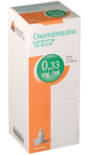 Image OXOMEMAZINE 0,33MG/ML TEVA SIROP 150ML