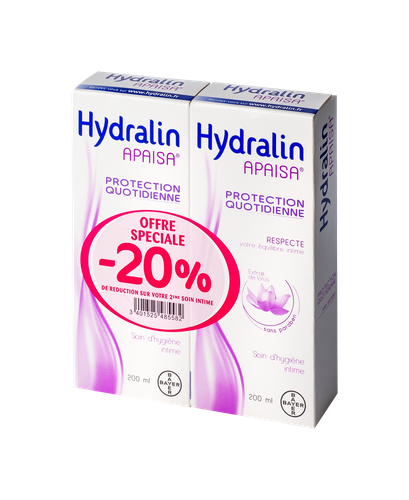 Image HYDRALIN APAISA LOT 200 ML X 2