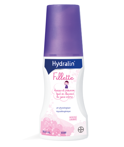 Image HYDRALIN FILLETTE MOUSSE LAVANTE 150ML