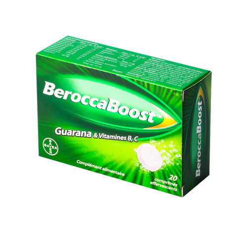 Image BEROCCA BOOST 20 COMPRIMÉS EFFERVESCENTS