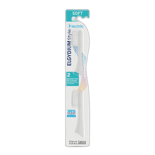Image Pierre Fabre Oral Care - ELGYDIUM Style Electric – Recharge pour brosse à dents électrique 1 u