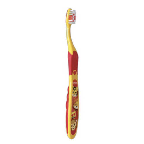 Image Pierre Fabre Oral Care - ELGYDIUM KIDS Emoji 2/6 ans - Brosse à dents enfant 1 u